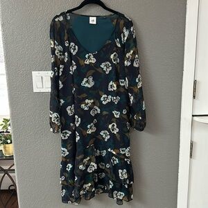 Cabi Floral “Pirouette” Dress size L